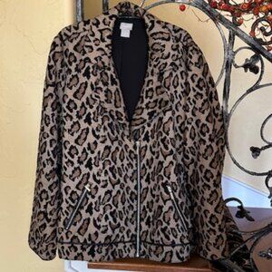 Leopard Print MOTO Jacket - Chico's Boutique